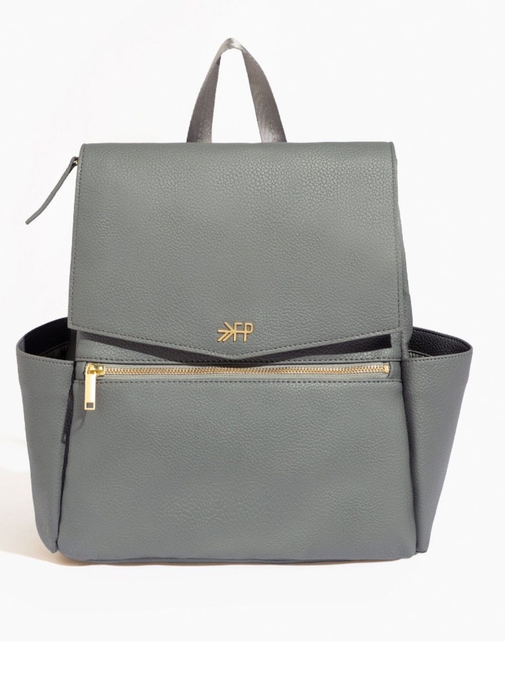 Freshly Picked Classic Diaper Bag in Grey